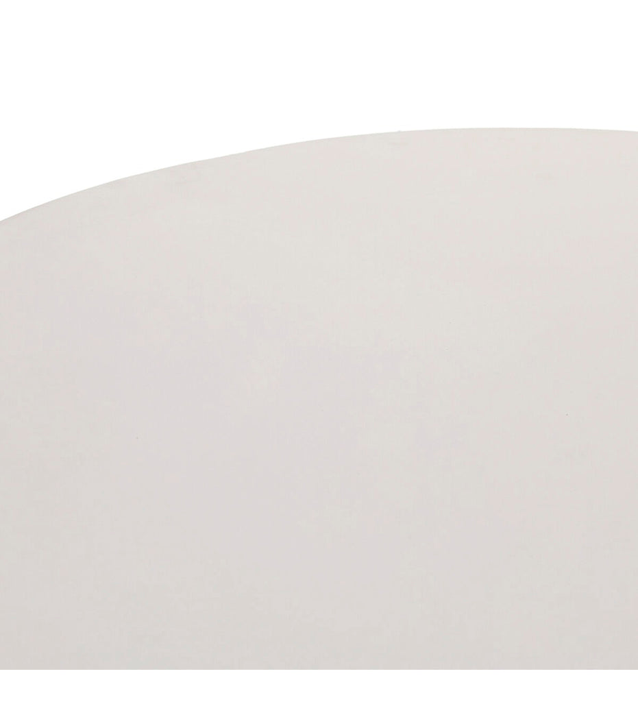 Parra Round Dining Table - White Concrete