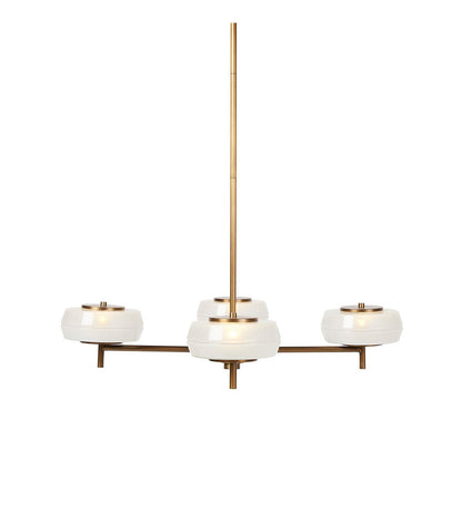 Tayden Chandelier - Antique Brass Iron