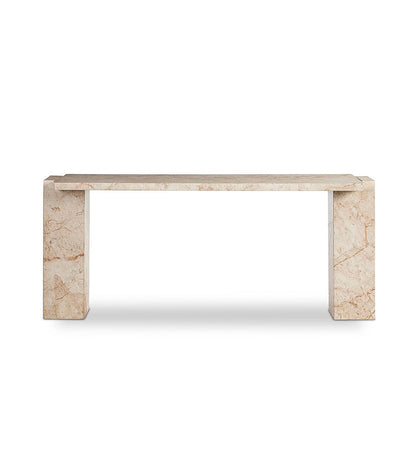 Romano Console Table - Desert Taupe Marble