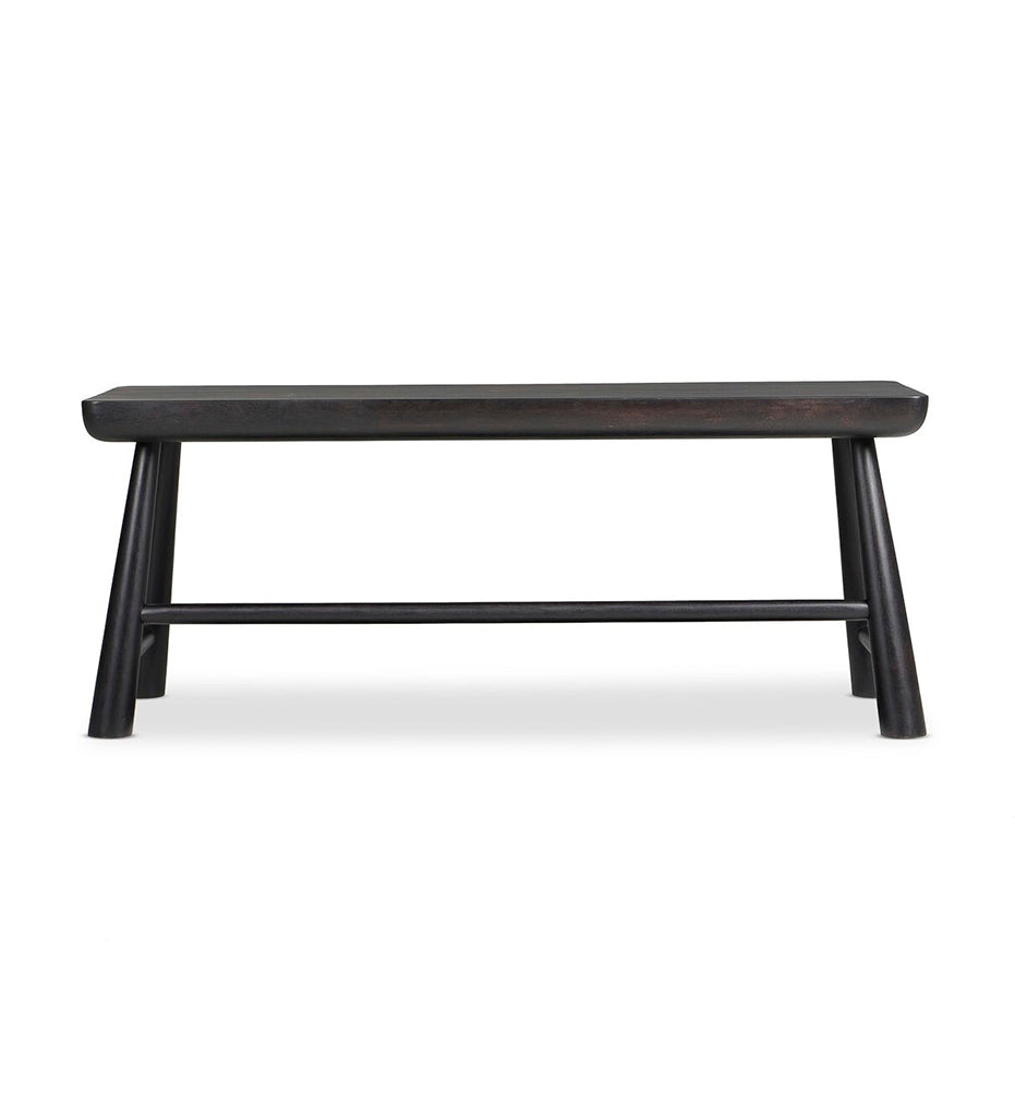 Lorik Desk - Worn Black Acacia