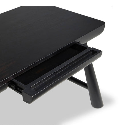 Lorik Desk - Worn Black Acacia