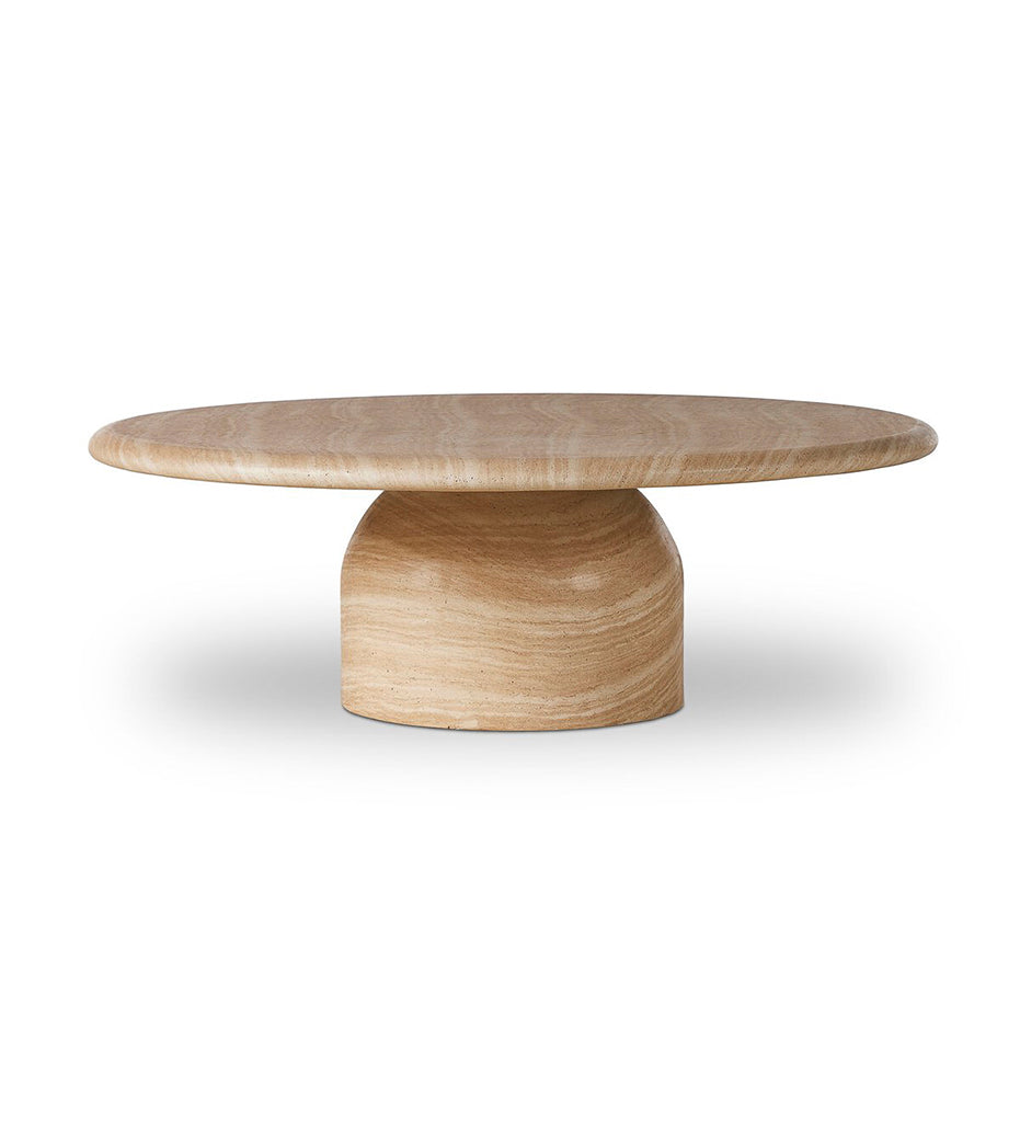 Janice Coffee Table - Textured Lunar Concrete