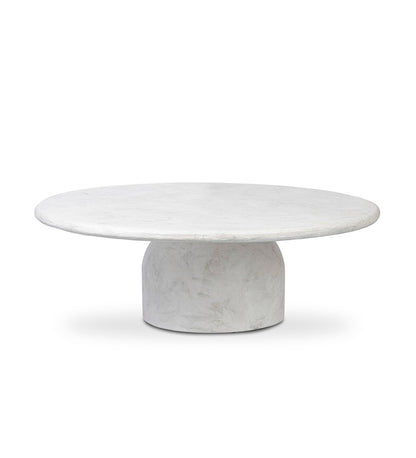 Janice Coffee Table - Textured Lunar Concrete