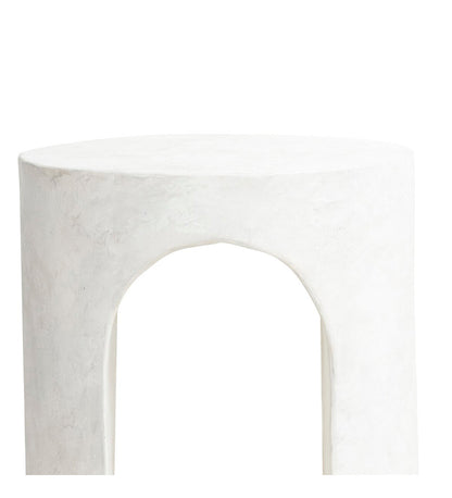 Samson End Table - Textured Lunar Concrete