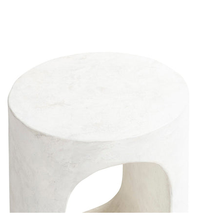 Samson End Table - Textured Lunar Concrete