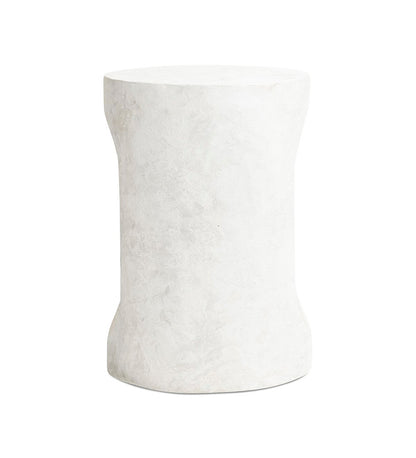 Samson End Table - Textured Lunar Concrete