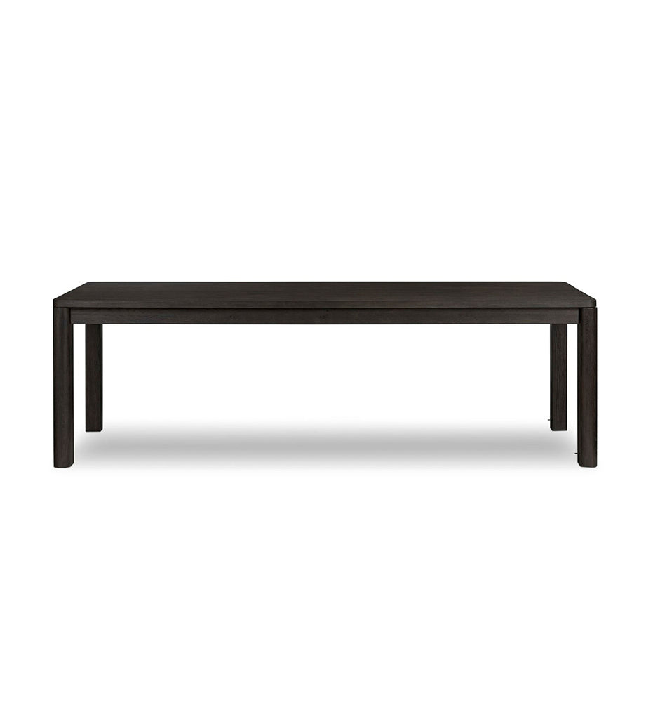 Noeline Extension Dining Table - Cracked Smoked Black Veneer