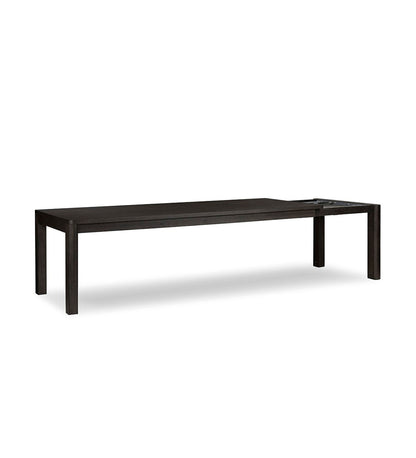 Noeline Extension Dining Table - Cracked Smoked Black Veneer