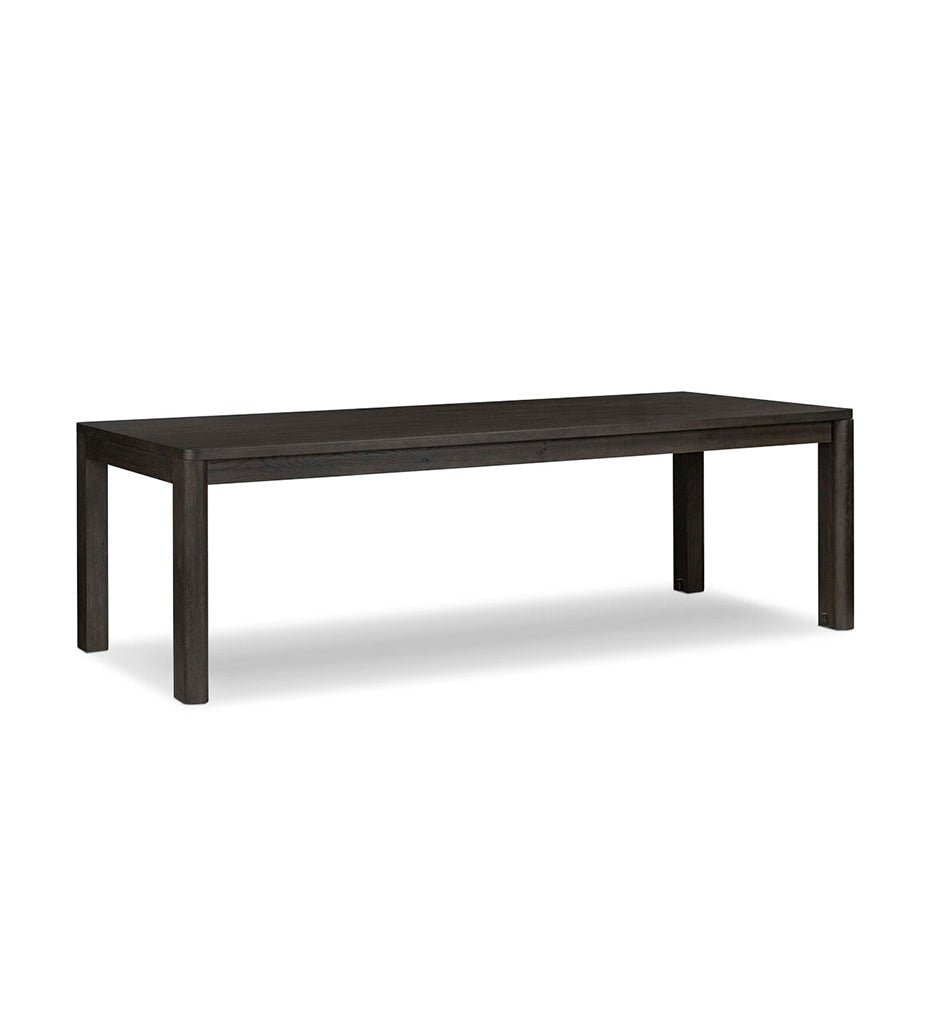 Noeline Extension Dining Table - Cracked Smoked Black Veneer