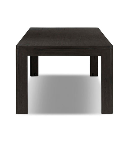 Noeline Extension Dining Table - Cracked Smoked Black Veneer