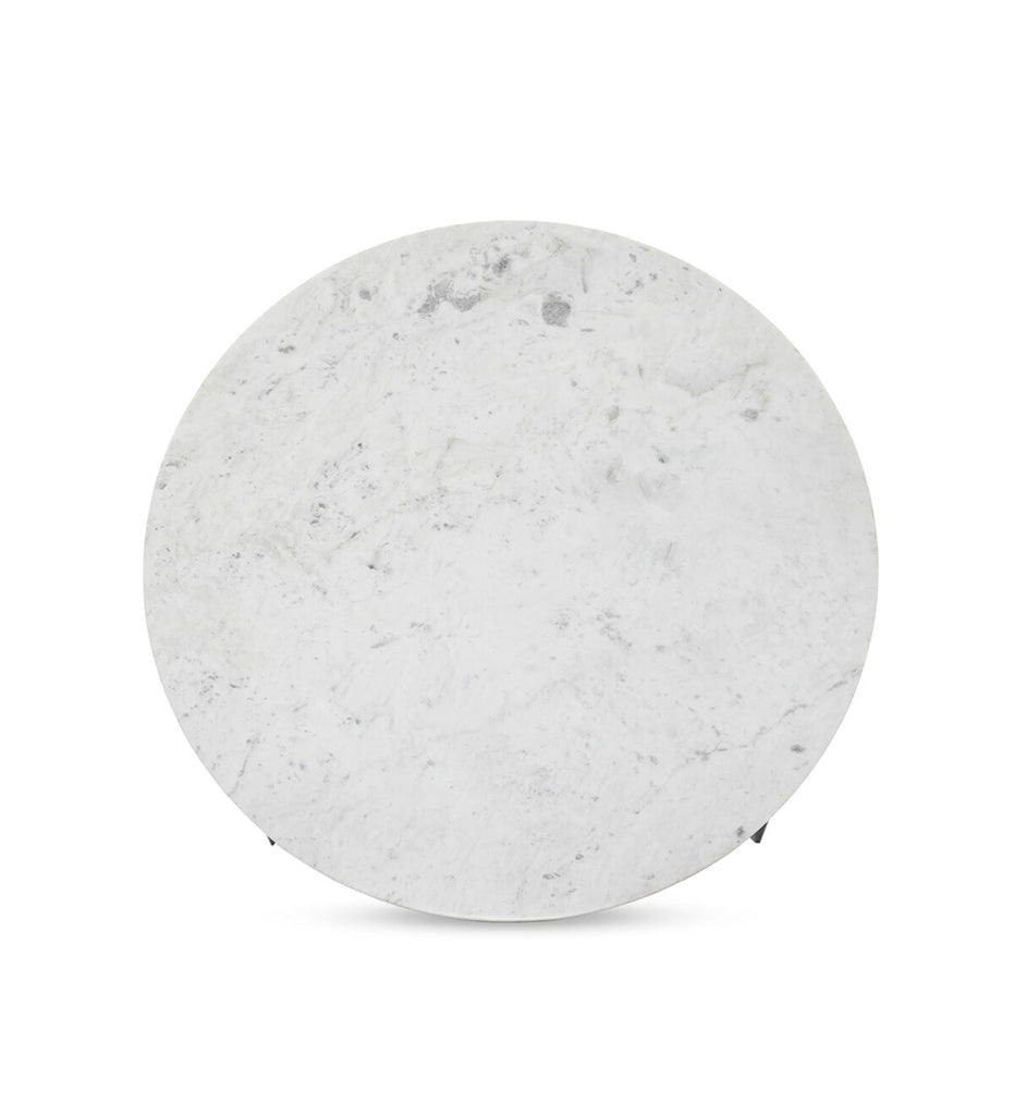 Marble Round Coffee Table With Iron