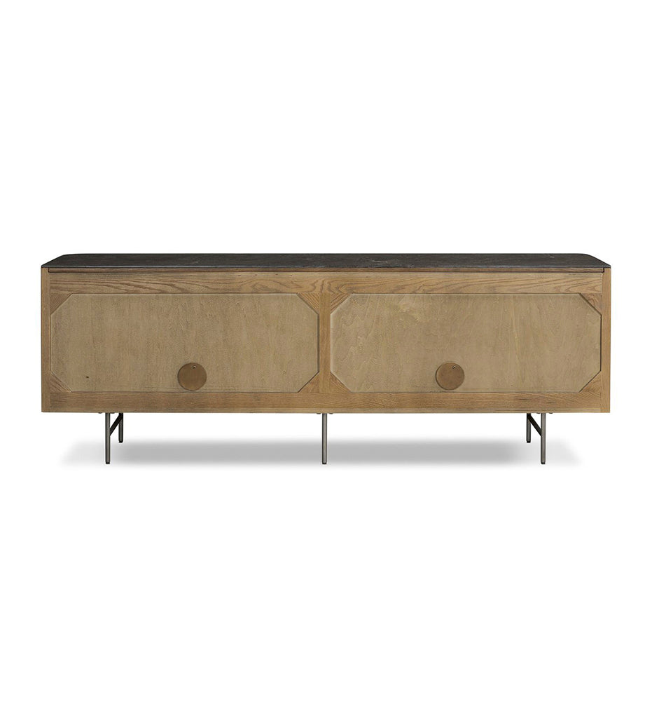 Fletcher Media Console - Terra Brown Oak