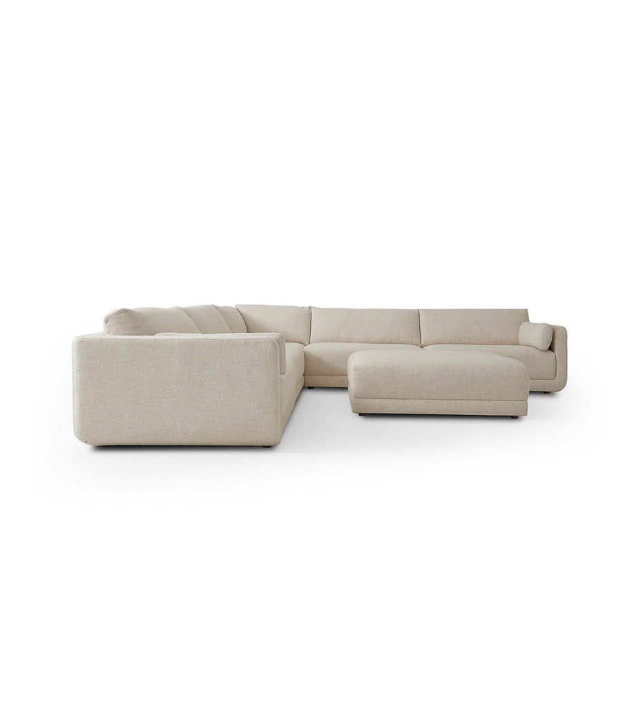 Toland 5-Piece Sectional - w/ Ottoman