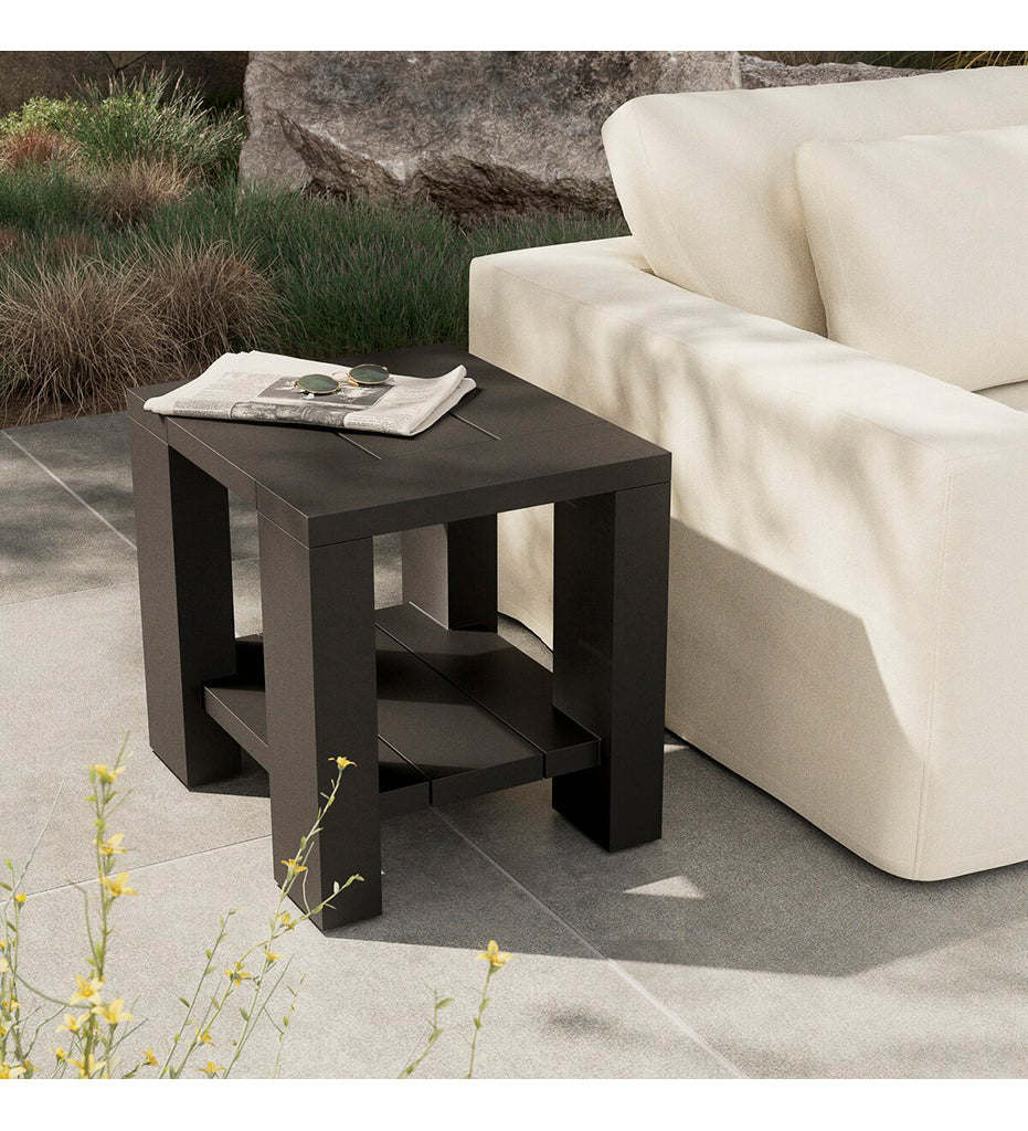 Roca Outdoor Metal End Table