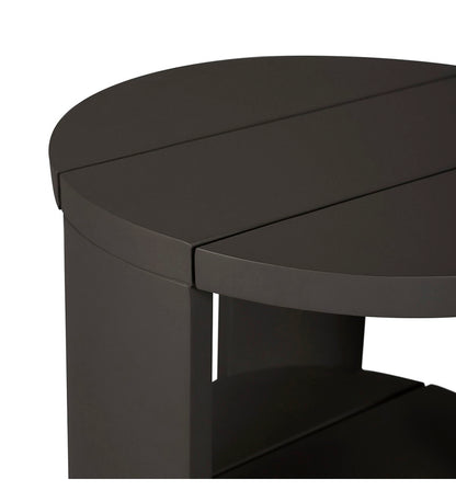 Roca Outdoor Round Metal End Table