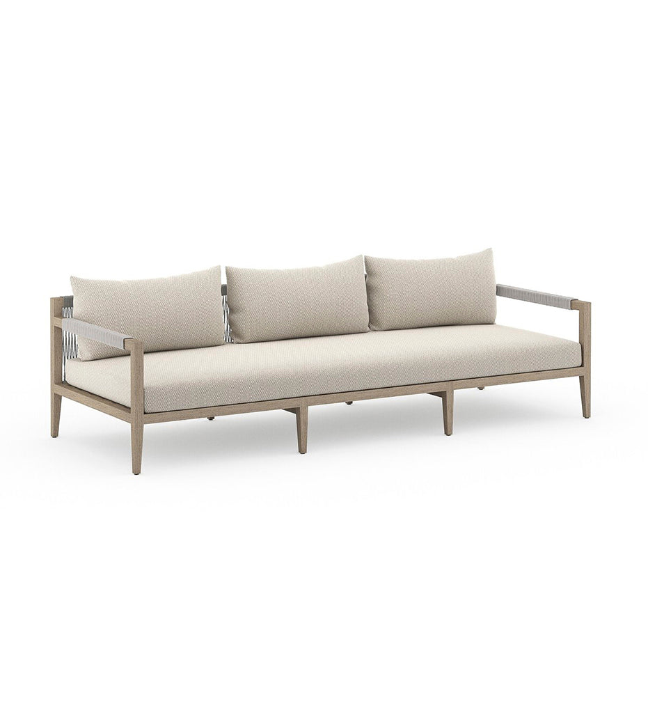 Sherwood Outdoor Sofa - Washed Brown - 93 in