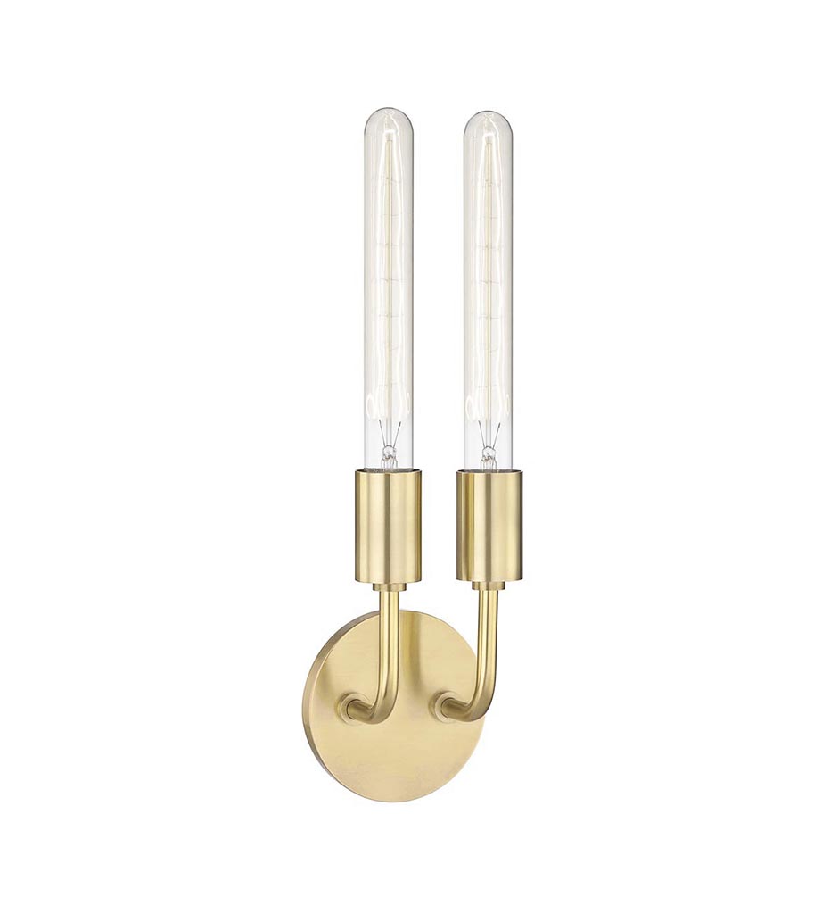 Ava Wall Sconce - Tall Double