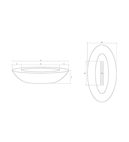 Colony Fire Table 45" x 79"