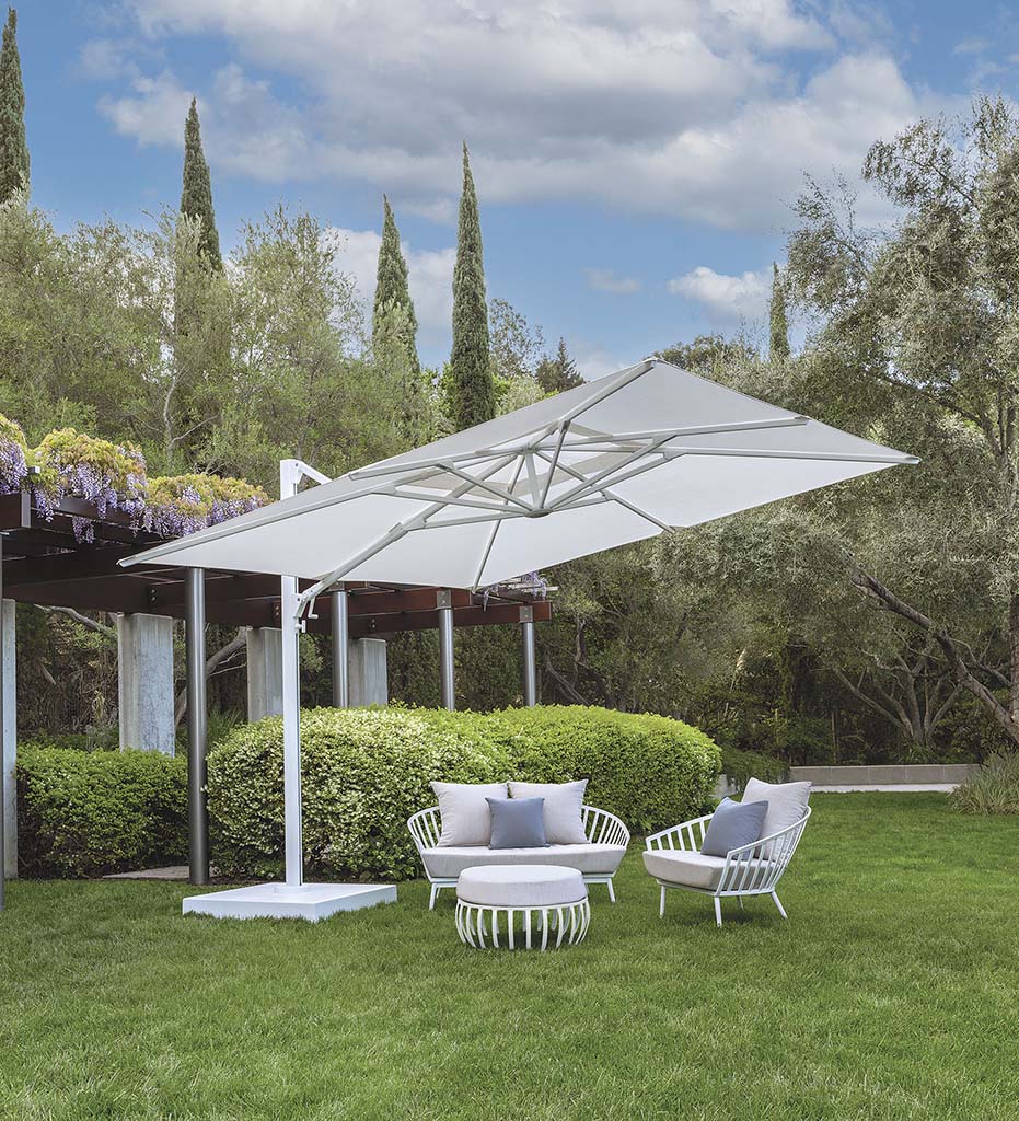 10' x 13' Polaris Rectangle Cantilever Umbrella