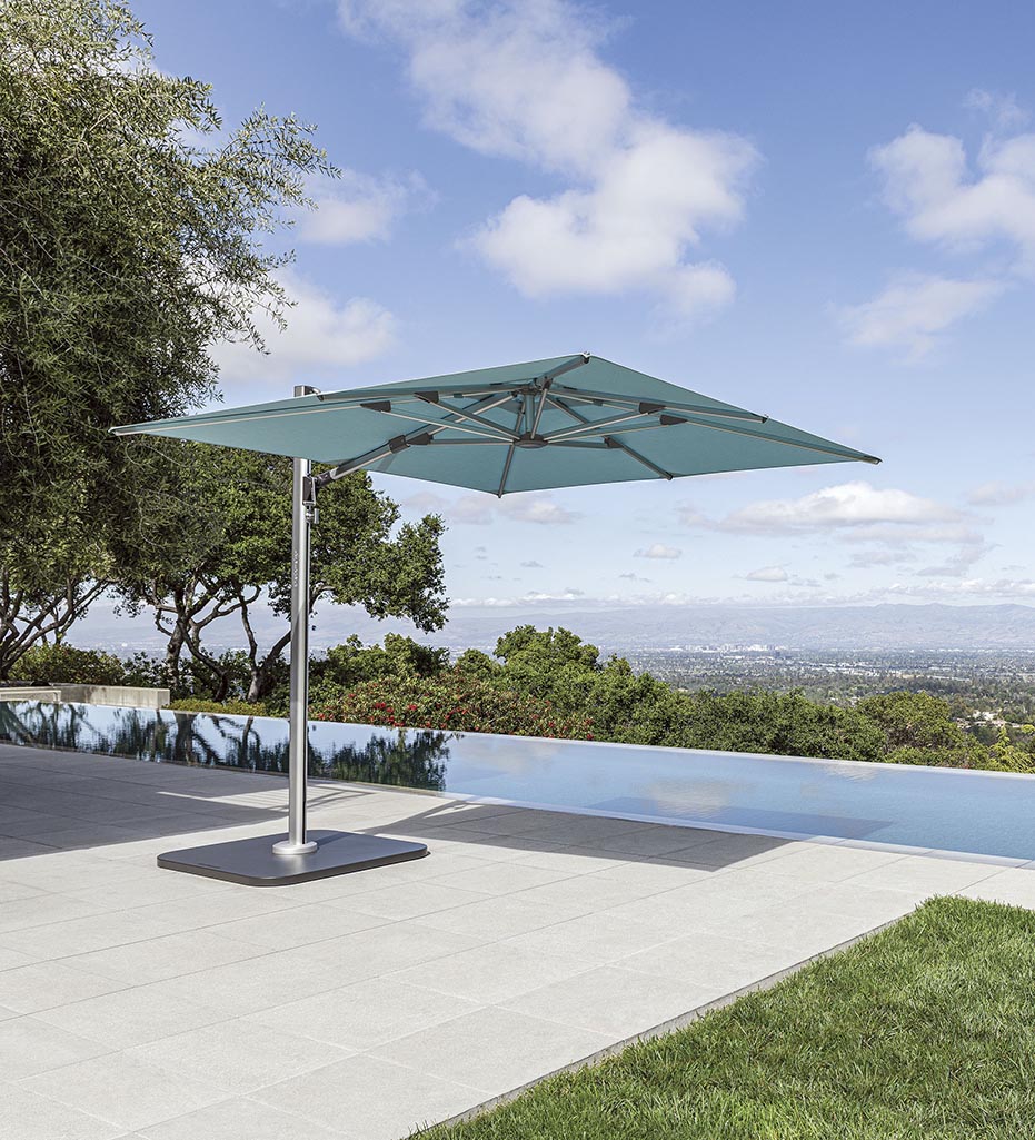 10' Solaris Square Cantilever Umbrella