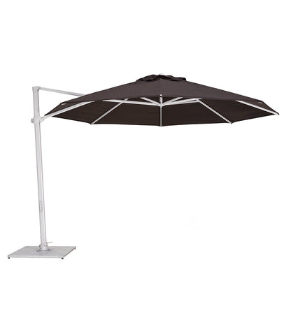 11' Pavone Round Cantilever Umbrella - Grip Handle / Black Frame -