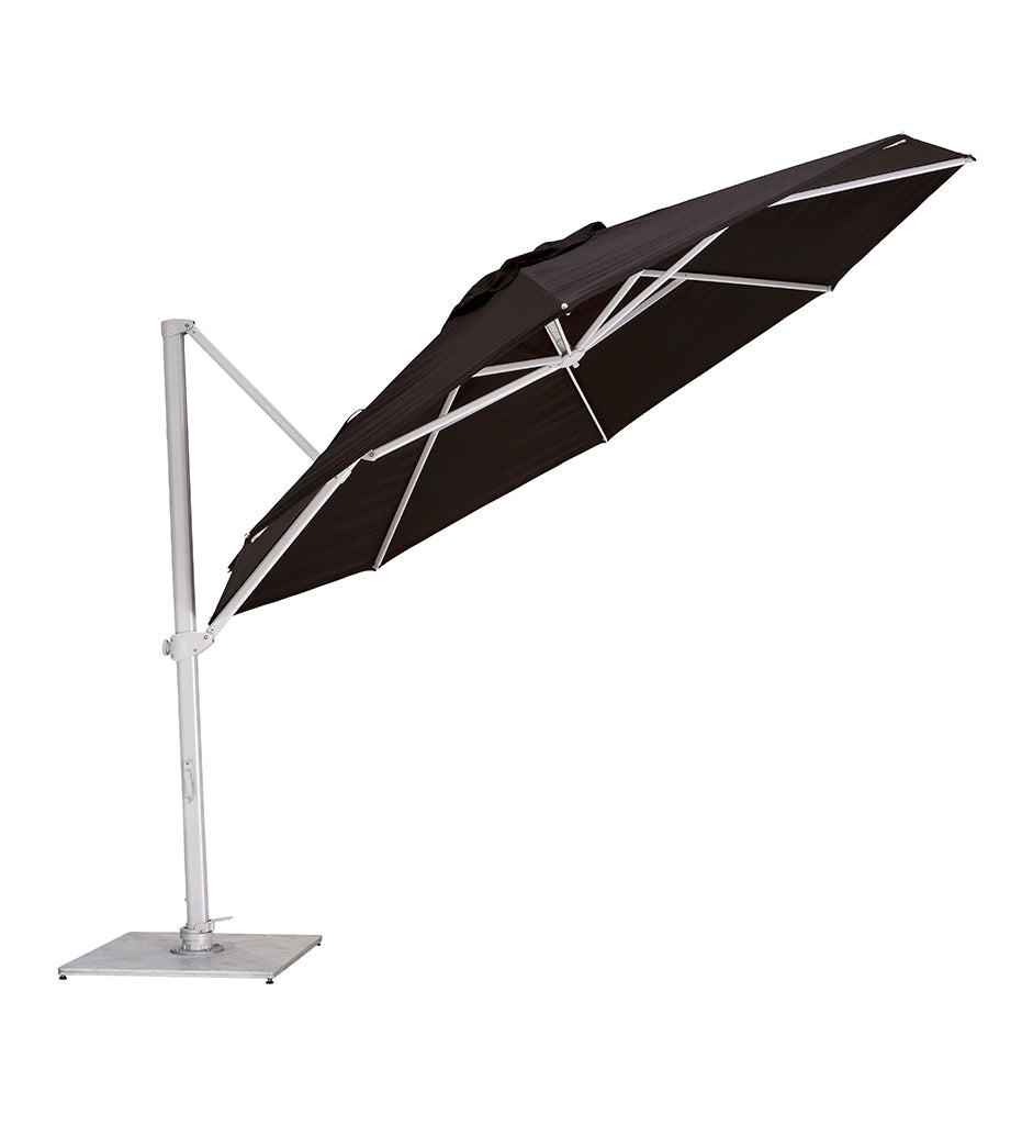 11' Pavone Round Cantilever Umbrella - Crank Handle -