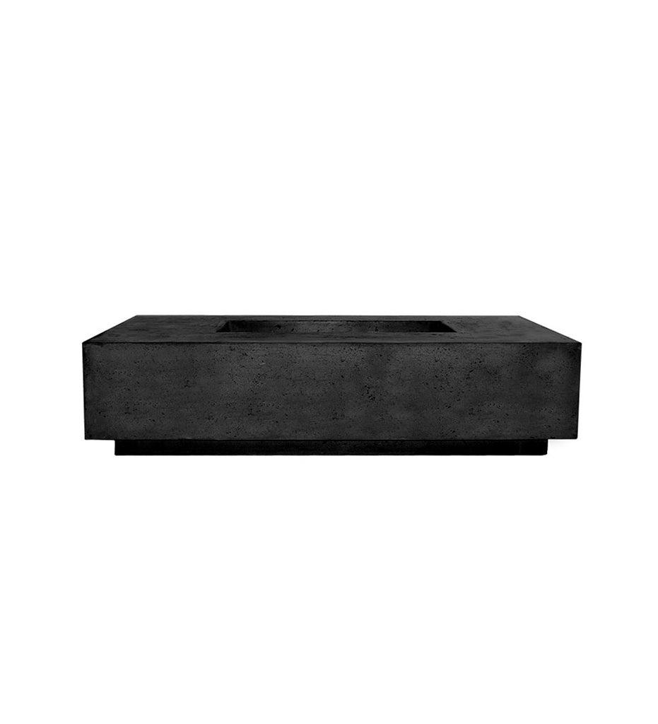 Las Palmas Fire Table 38" x 66" Ebony