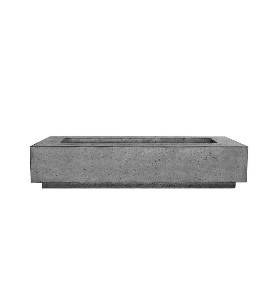 Las Palmas Fire Table 38" x 90" Pewter