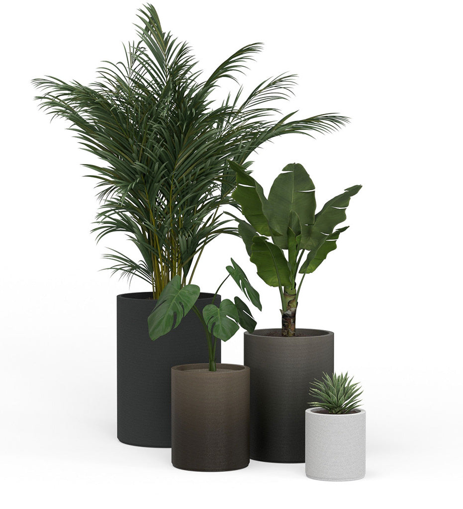 Solana Large Round Planter - Stacks -