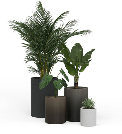 Solana Large Round Planter - Stacks -