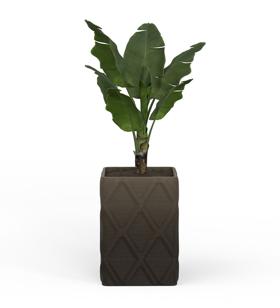 Montara Large Square Planter - Diamond -