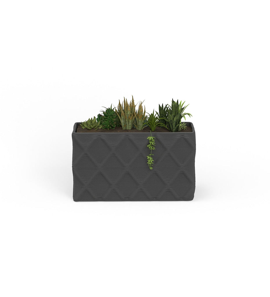 Avila Small Rectangular Planter - Diamond -