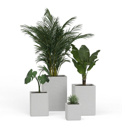 Montara Medium Square Planter - Stacks -