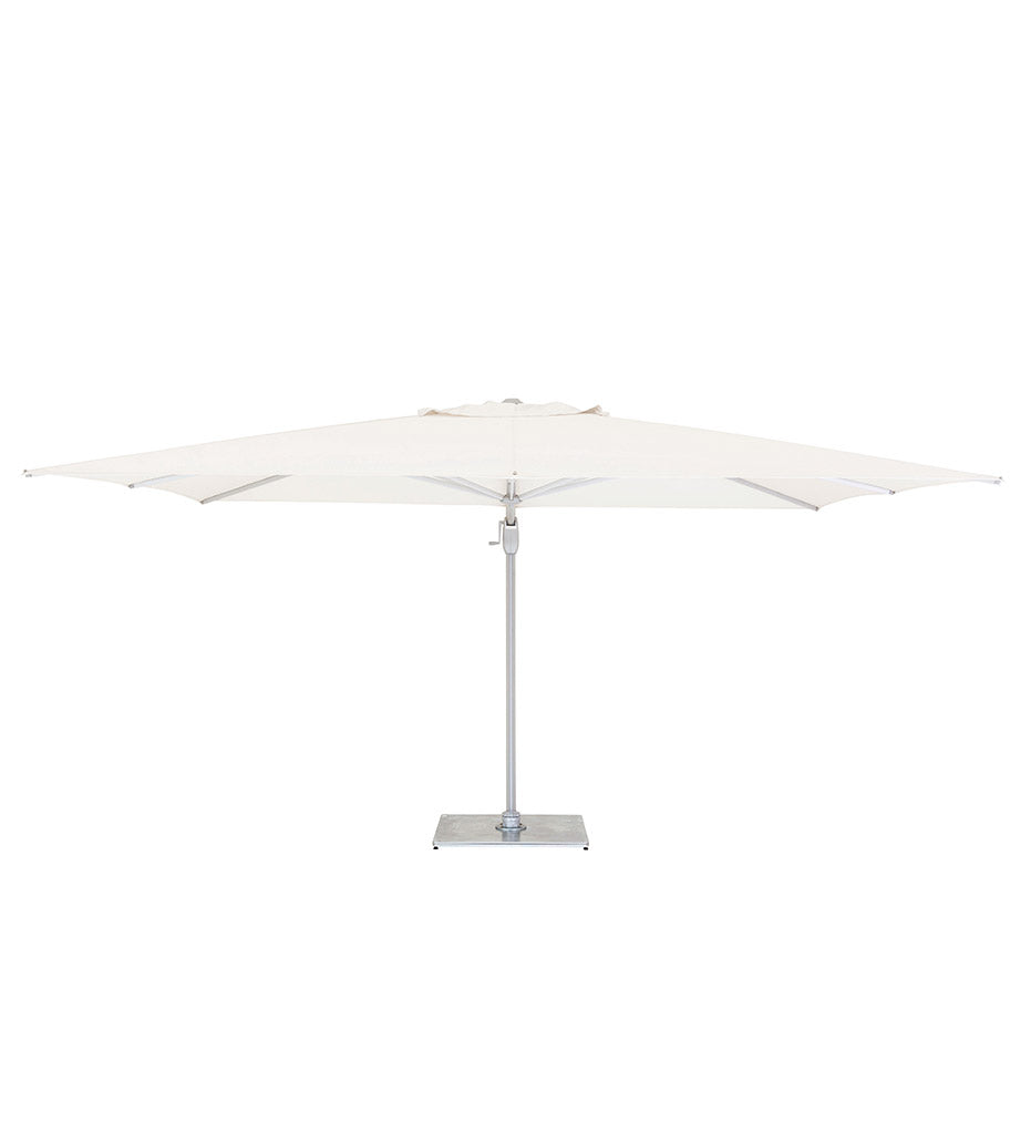 10' x 13' Pavone Cantilever Umbrella - Grey -