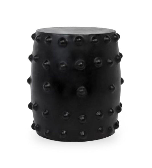 Made Goods Ezra Concrete Bubble Stool,image:MDG Black # EZRASTOOLBLACK