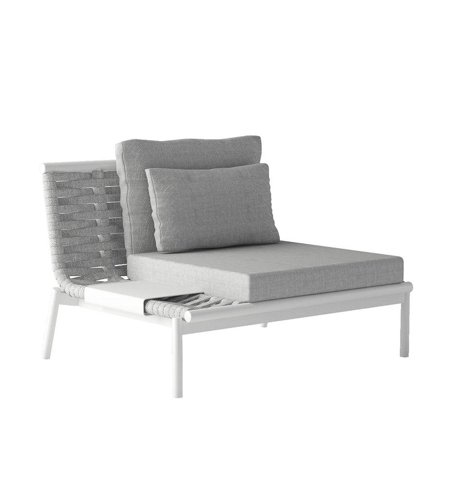 Allred Collaborative - 10DEKA - Naida Grand Lounge Chair - Naida Grand Lounge Chair - 201151703-WHT