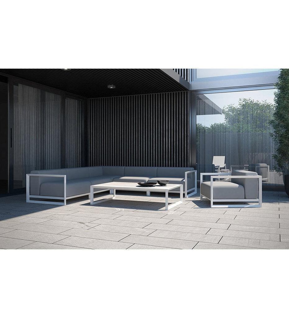 Allred Collaborative - 10DEKA - Nubes Sectional - Corner - - Nubes Sectional - Corner - - 265150701-WHT