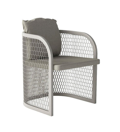 Allred Collaborative - 10DEKA - Ventura Grand Dining Arm Chair - - Ventura Grand Dining Arm Chair - - 205151500-WHT