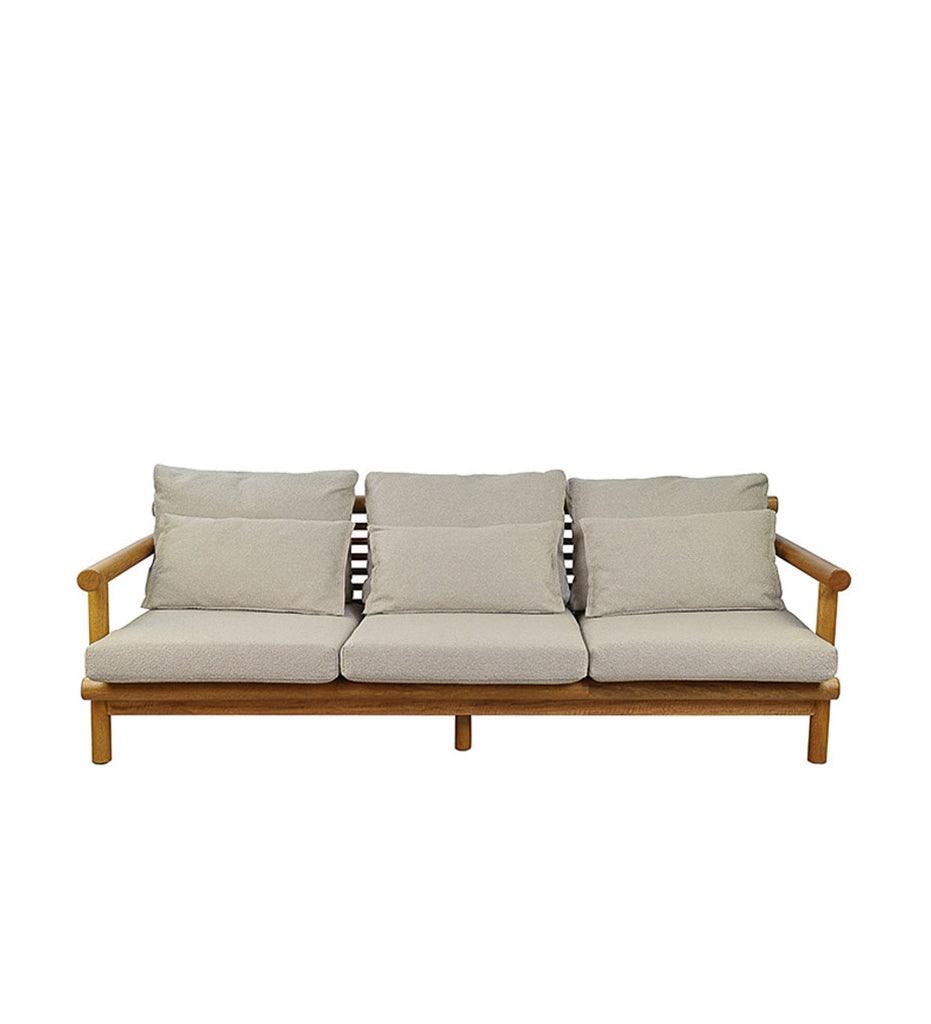 Allred Collaborative - Almeco - Beleza 3-Seater Sofa - - Beleza 3-Seater Sofa - - 252214000-OILB