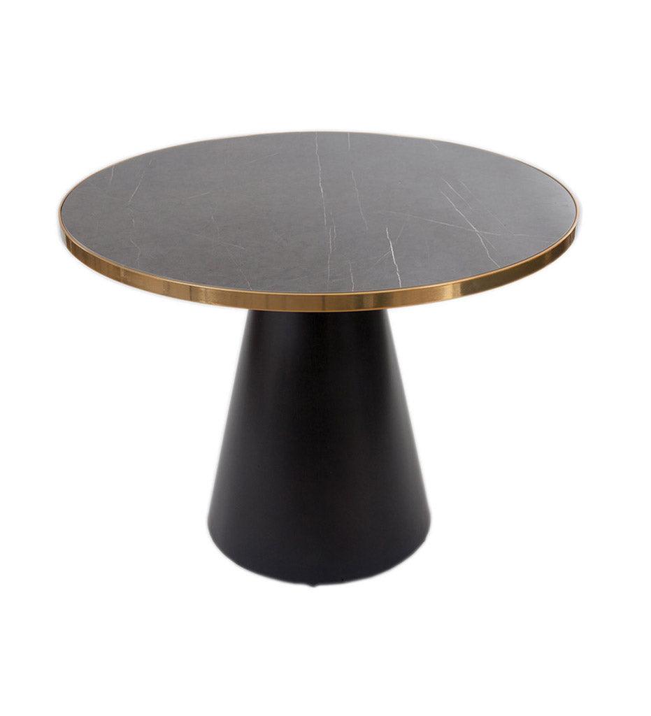 Allred Collaborative - Almeco - Fan Dining Table - 47 in - - Fan Dining Table - 47 in - - 700452300+610371702-RAL9005T