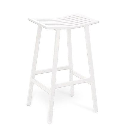 Allred Collaborative - Almeco - Freeze Aluminum Counter Stool - - Freeze Aluminum Counter Stool - - 218247800-RAL9016T