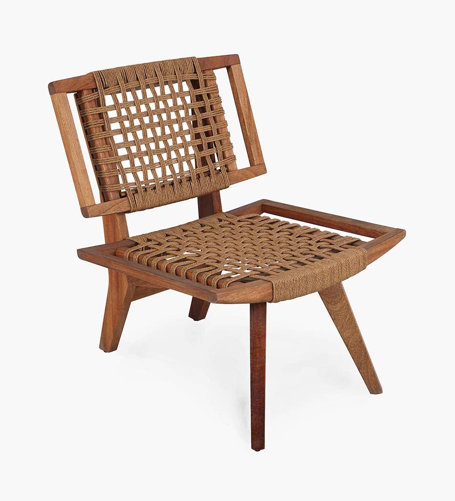 Allred Collaborative - Almeco - Idris Teak Lounge Chair - - Idris Teak Lounge Chair - - 201257202-OILB