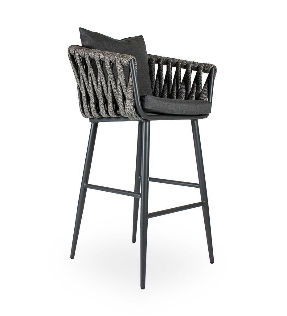 Allred Collaborative - Almeco - La Mer Bar Stool - - La Mer Bar Stool - - 212263900-RAL9016T