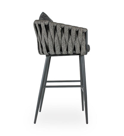 Allred Collaborative - Almeco - La Mer Bar Stool - - La Mer Bar Stool - - 212263900-RAL9016T