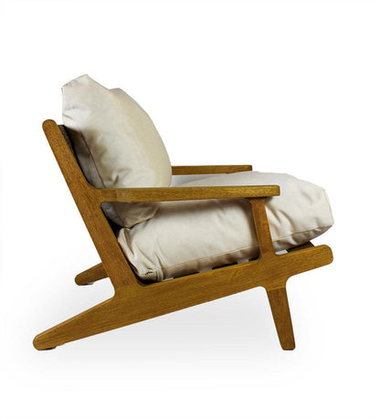 Allred Collaborative - Almeco - Miliana Cord Lounge Chair - Iroko - Miliana Cord Lounge Chair - Iroko - 250275703