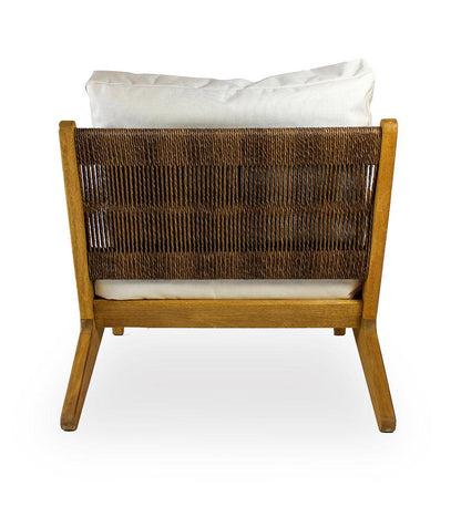 Allred Collaborative - Almeco - Miliana Cord Lounge Chair - Iroko - Miliana Cord Lounge Chair - Iroko - 250275703