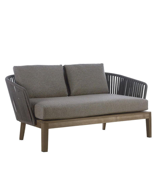 Allred Collaborative - Almeco - Modulus 2-Seater Teak Sofa - - Modulus 2-Seater Teak Sofa - - 251277600-O200P