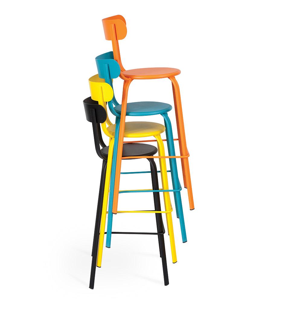 Allred Collaborative - Almeco - Ringo Bar Stool - - Ringo Bar Stool - - 212302000-RAL9016T