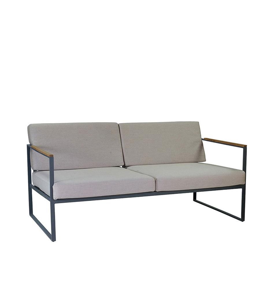 Allred Collaborative - Almeco - Samal 2-Seater Sofa - - Samal 2-Seater Sofa - - 251306000-RAL7016