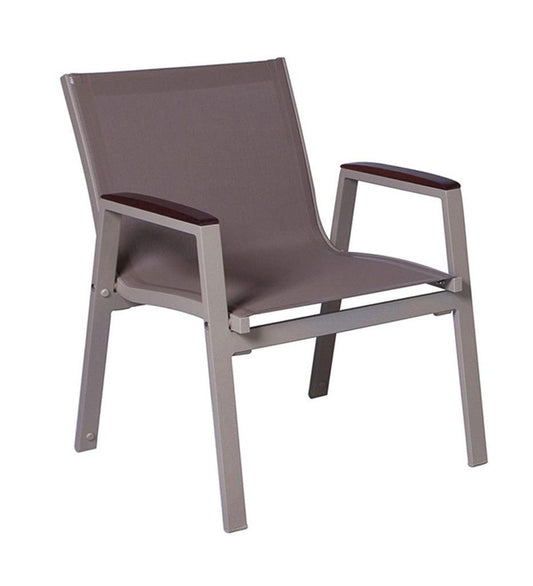 Allred Collaborative - Almeco - Sante Aluminum Lounge Armchair - - Sante Aluminum Lounge Armchair - - 206306500-RAL7016